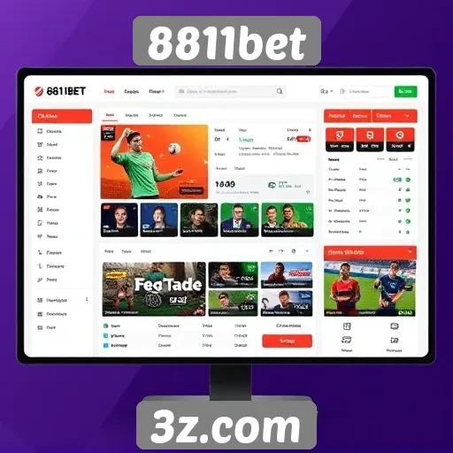 Interface e experiência do usuário no site 8811bet